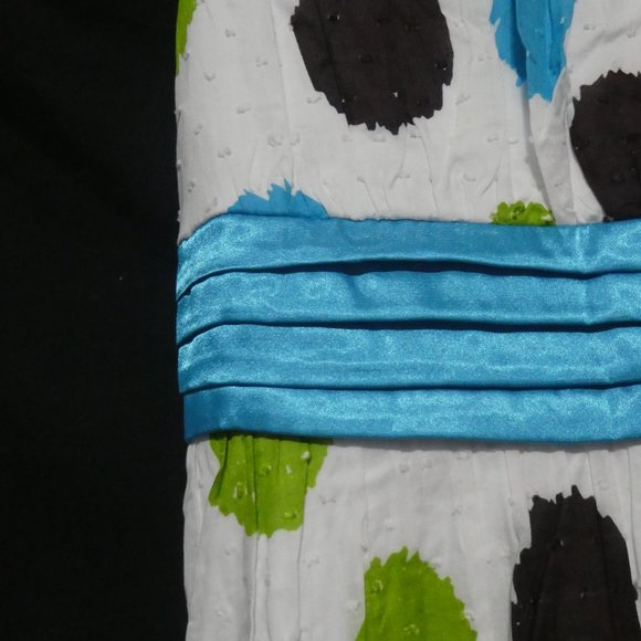 MY MICHELLE | size 16 | Sleeveless Polka Dot Dress | Zip Back | BNWOT - Picture 6 of 16